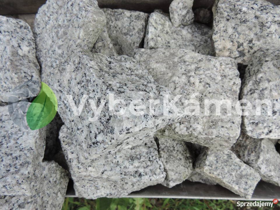 Žulové odseky focené z blízka